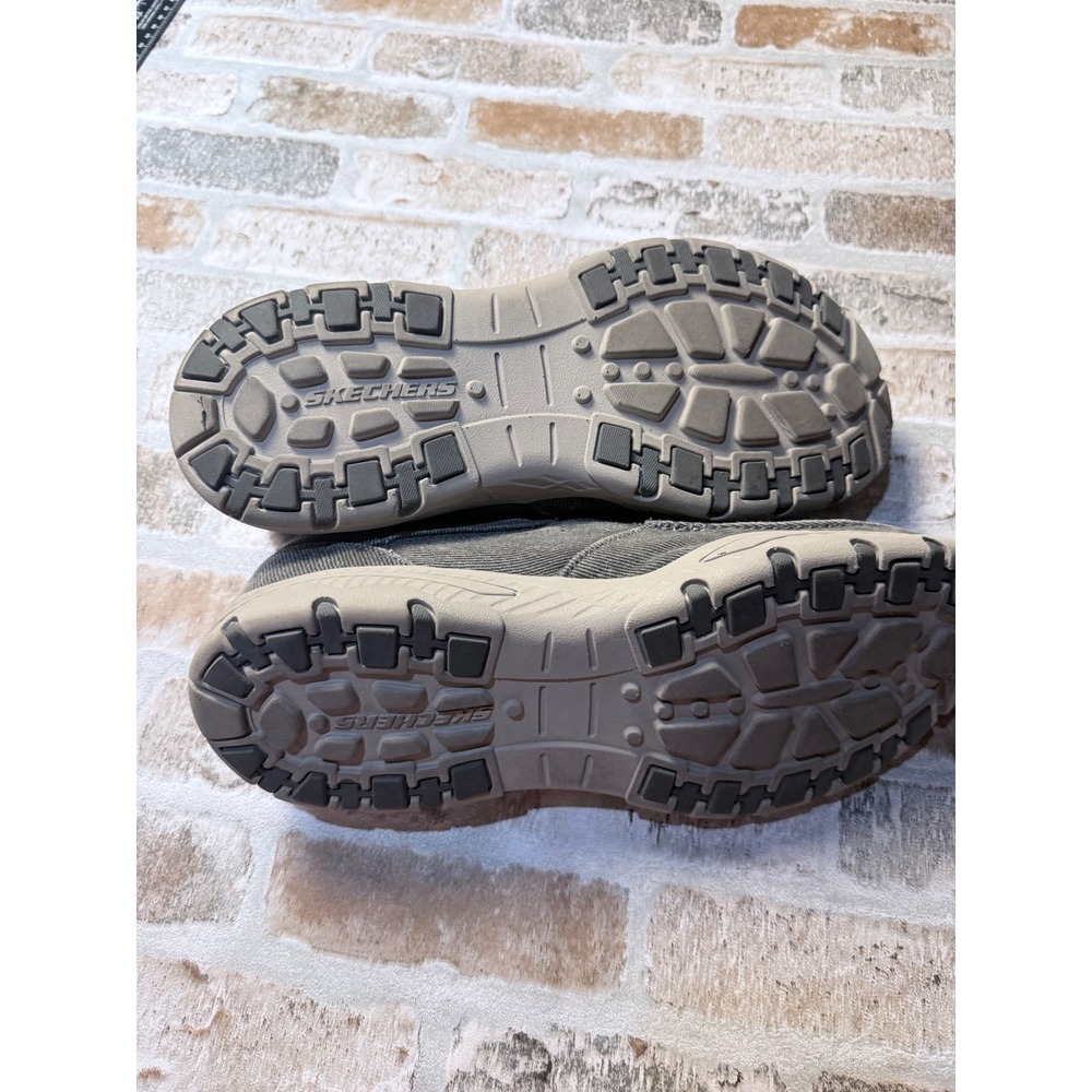 Skechers Relaxed Fit Air-Cooled Memory Foam Charcoal Gray Loafers Mens 12 - Picture 5 of 5
